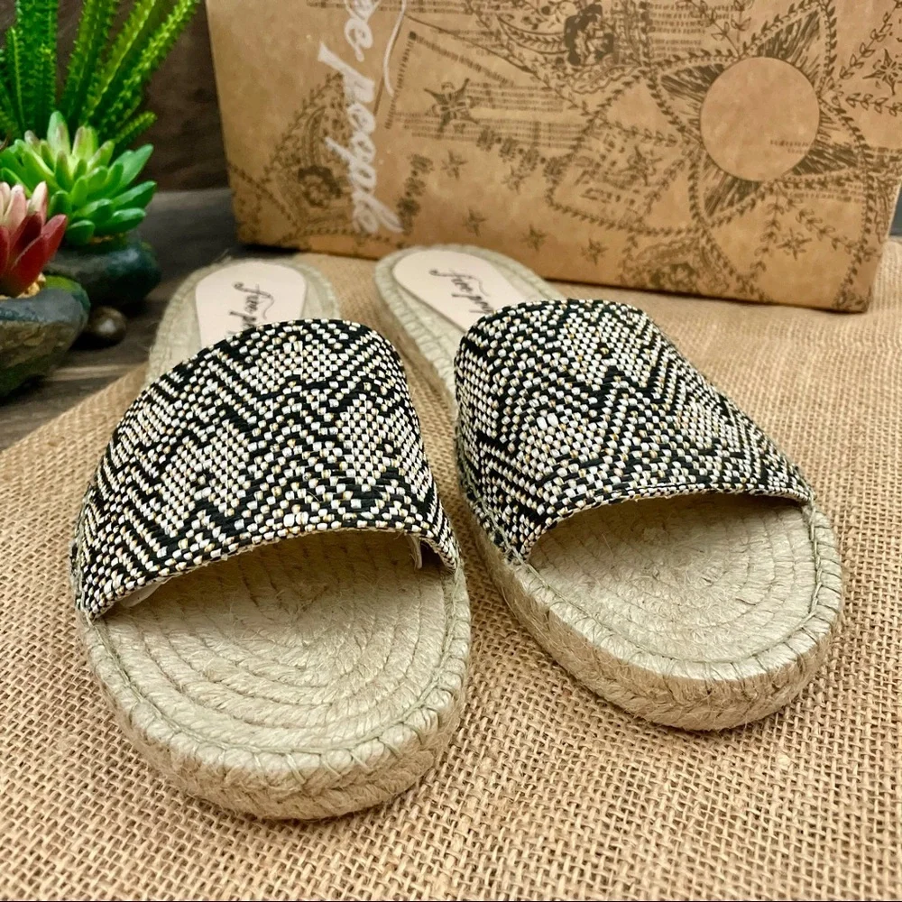 Free People Beach Front Espadrille Slide Sandal - Picture 5 of 14